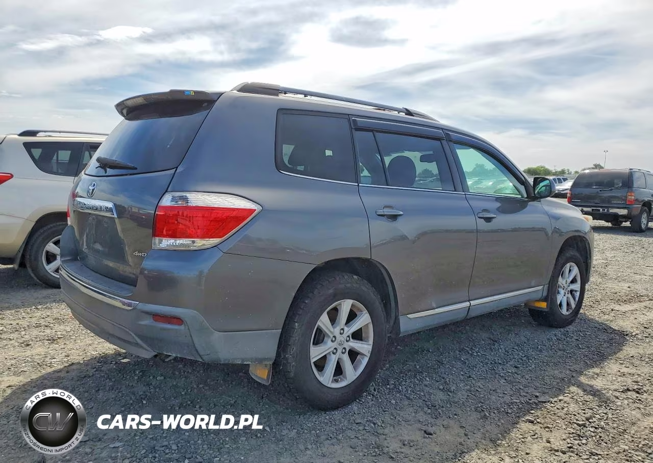 2012 Toyota Highlander Se VIN:5TDBK3EH2CS127370 - 3