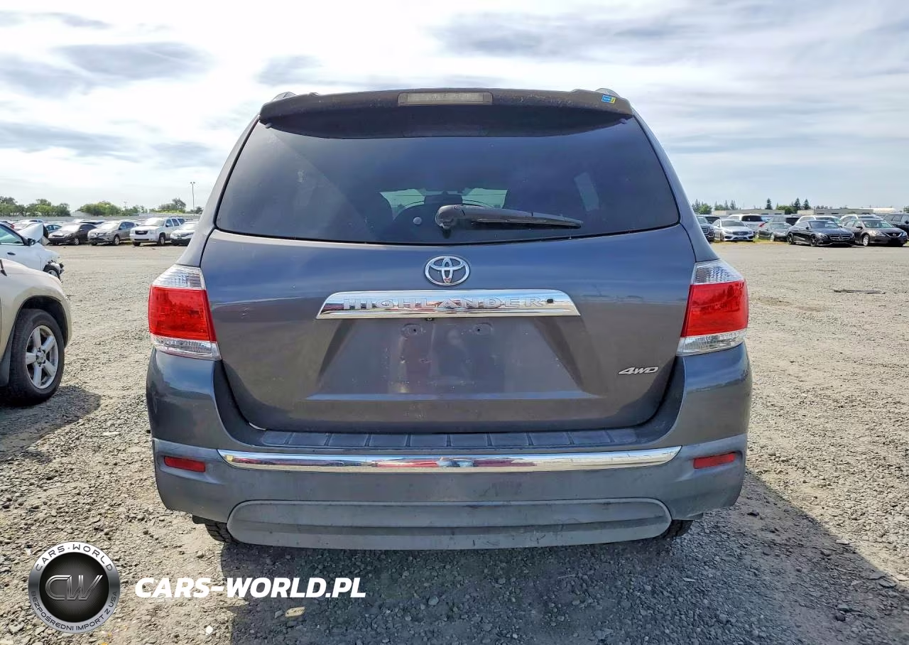 2012 Toyota Highlander Se VIN:5TDBK3EH2CS127370 - 6