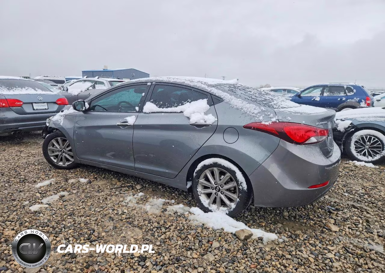 2014 Hyundai Elantra VIN:5NPDH4AE3EH484347 - 2