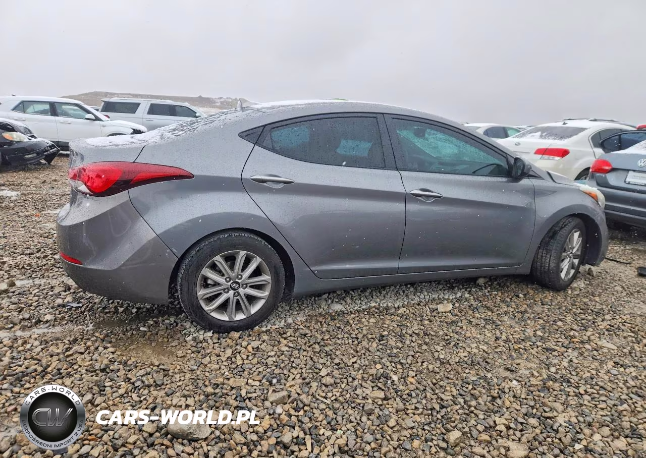 2014 Hyundai Elantra VIN:5NPDH4AE3EH484347 - 3