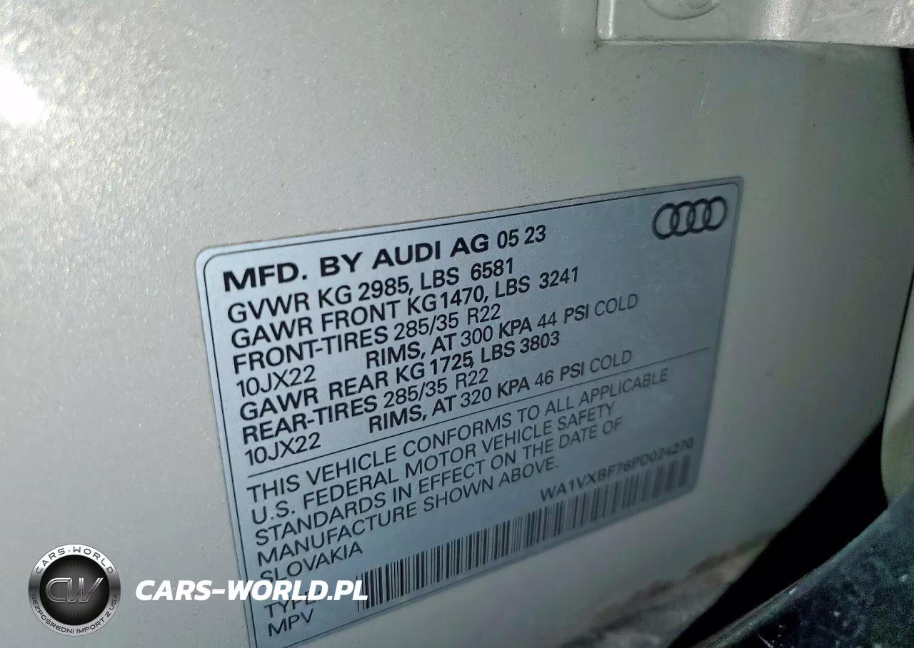 2023 Audi Q7 Prestige VIN:WA1VXBF76PD024270 - 12