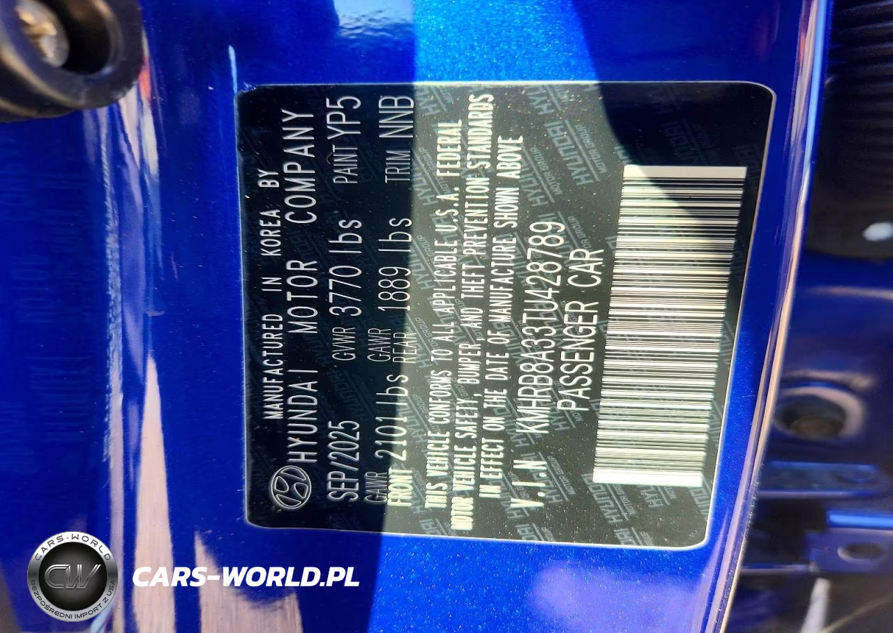 2026 Hyundai Venue Se VIN:KMHRB8A33TU428789 - 13