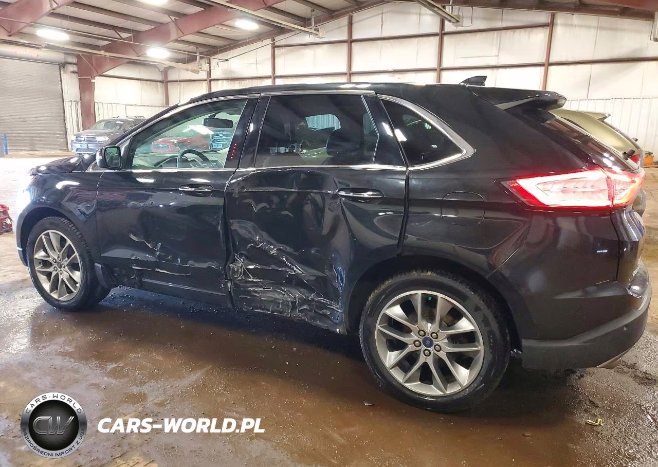 2015 Ford Edge Titanium VIN:2FMTK4K82FBB65522 - 2