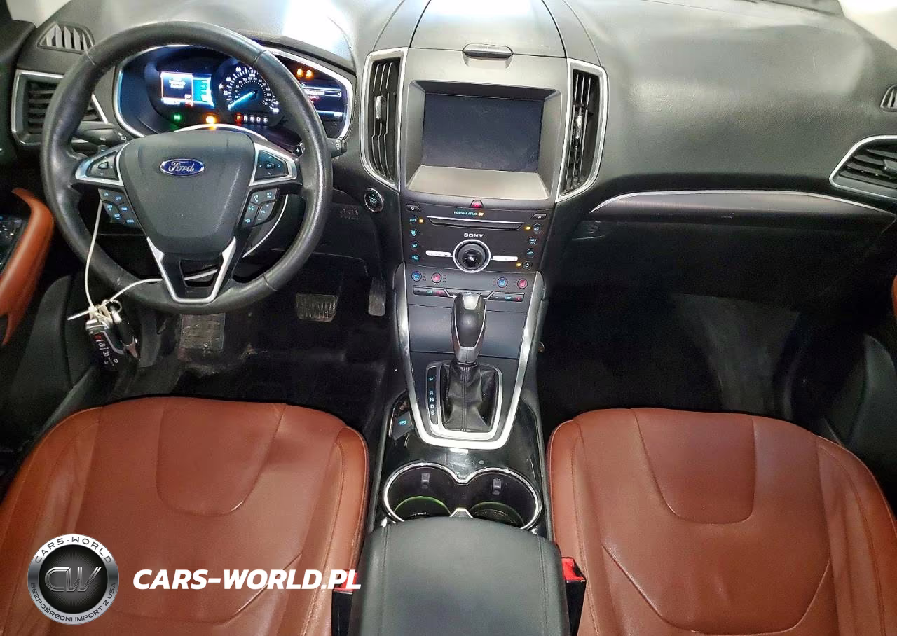 2015 Ford Edge Titanium VIN:2FMTK4K82FBB65522 - 8