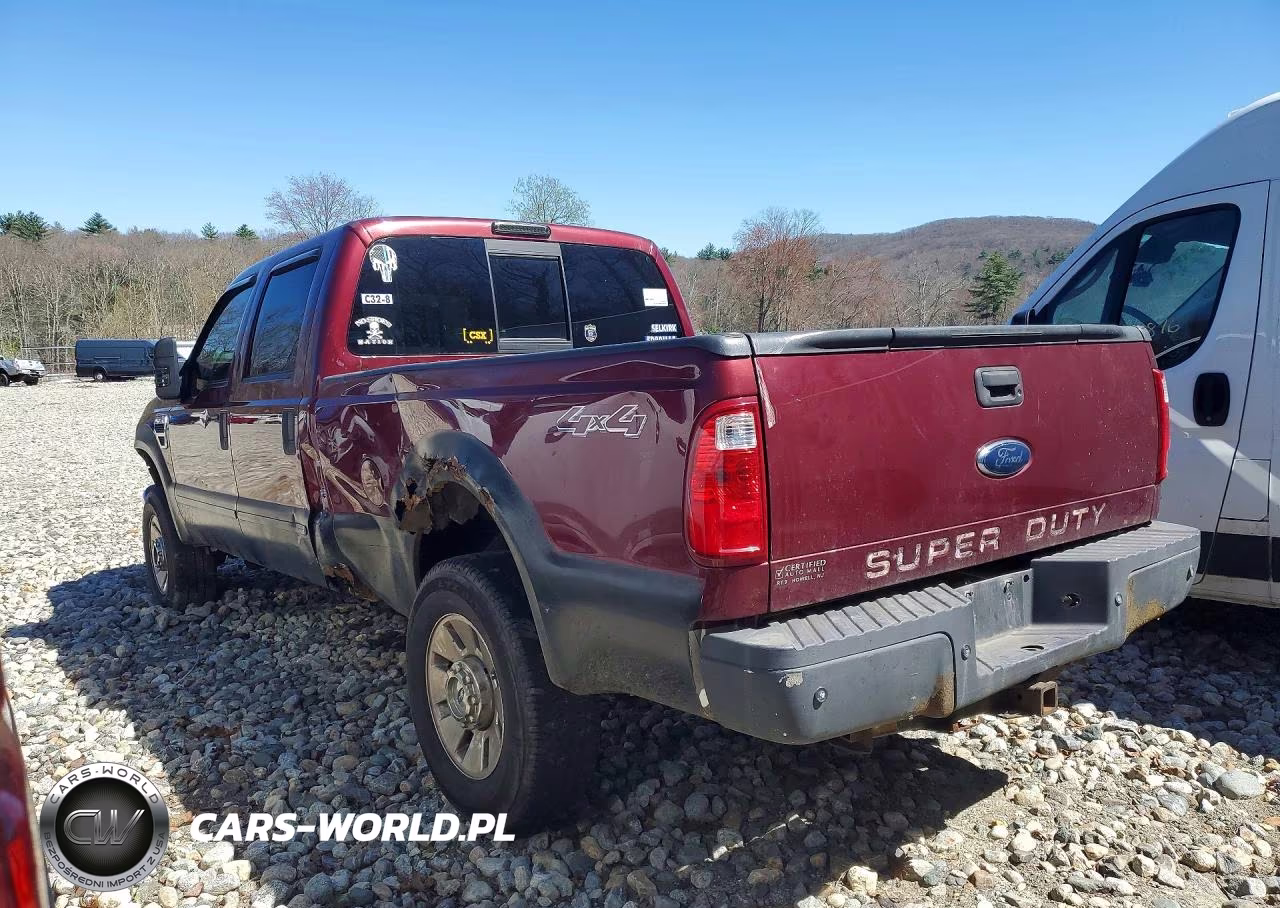 2008 Ford F250 Super Duty VIN:1FTSW21578ED25899 - 2