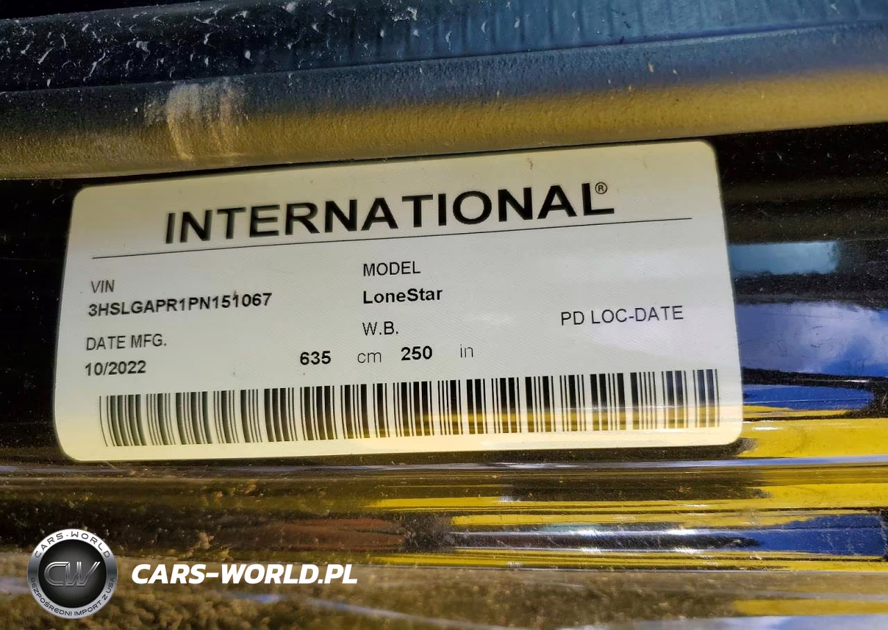 2023 International Lonestar Semi Truck VIN:3HSLGAPR1PN151067 - 10