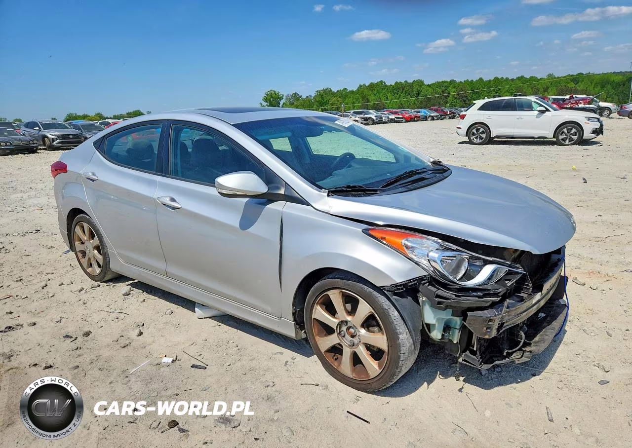 2013 Hyundai Elantra Limited VIN:5NPDH4AE4DH238776 - 4