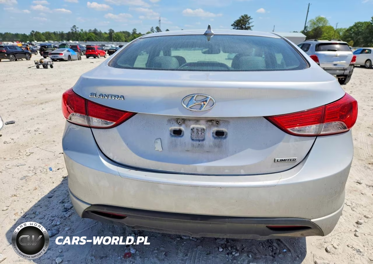 2013 Hyundai Elantra Limited VIN:5NPDH4AE4DH238776 - 6