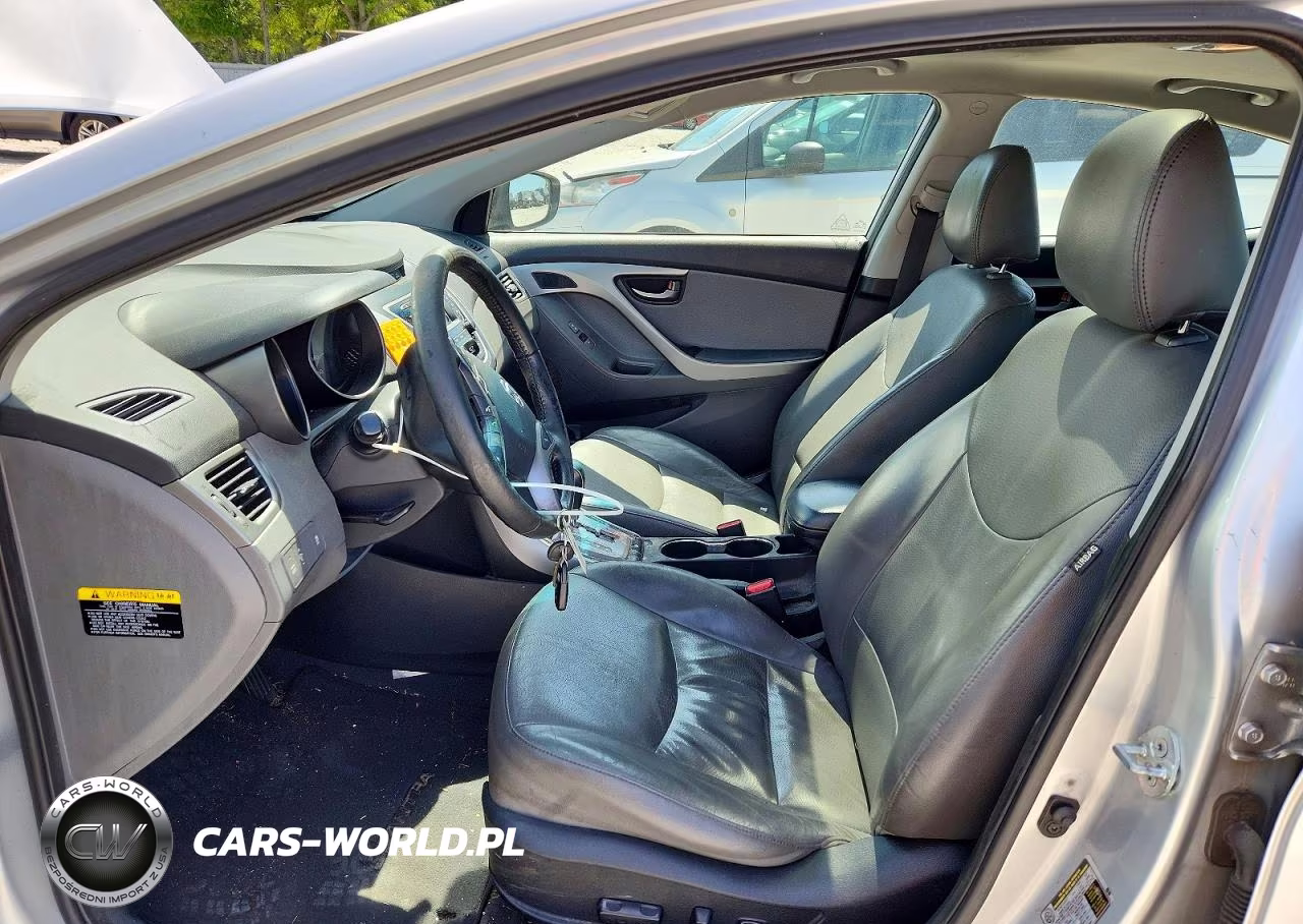 2013 Hyundai Elantra Limited VIN:5NPDH4AE4DH238776 - 7
