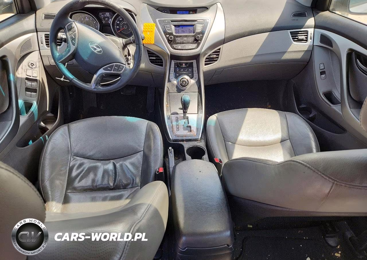 2013 Hyundai Elantra Limited VIN:5NPDH4AE4DH238776 - 8