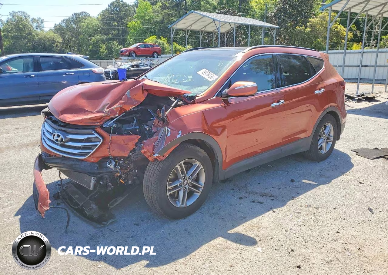 2017 Hyundai Santa Fe Sport 2.4L VIN:5XYZU3LB4HG498493 - 1
