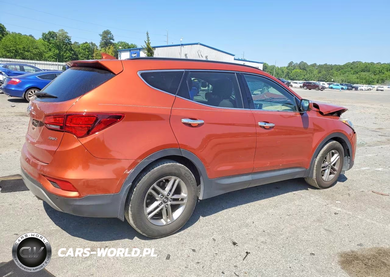 2017 Hyundai Santa Fe Sport 2.4L VIN:5XYZU3LB4HG498493 - 3