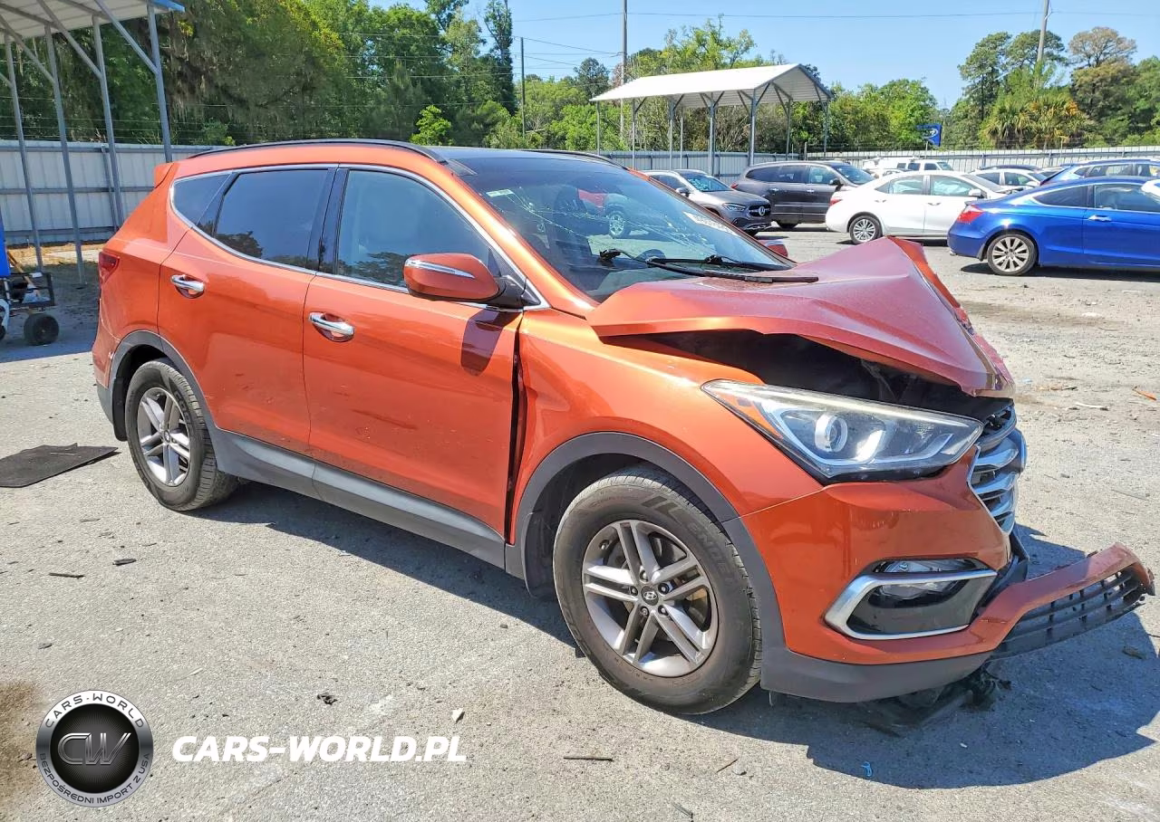 2017 Hyundai Santa Fe Sport 2.4L VIN:5XYZU3LB4HG498493 - 4
