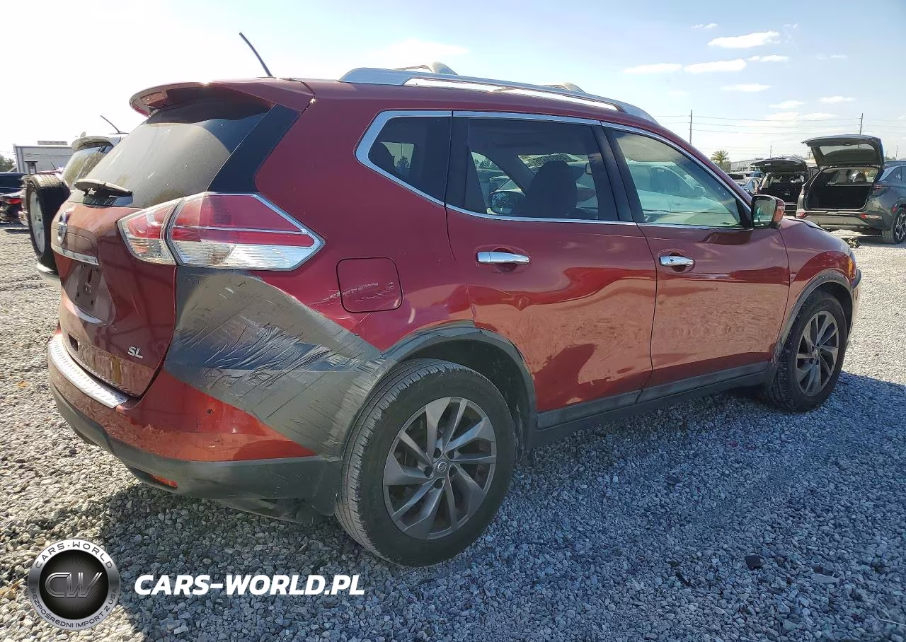 2016 Nissan Rogue Sl VIN:5N1AT2MT5GC839058 - 3