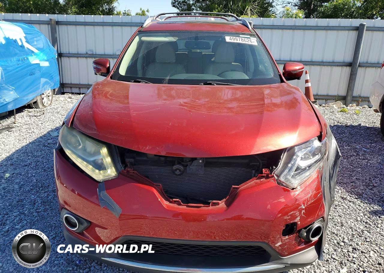 2016 Nissan Rogue Sl VIN:5N1AT2MT5GC839058 - 5