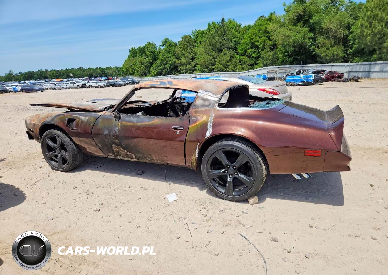 1977 Pontiac Firebird VIN:2U87P7N239783 - 2