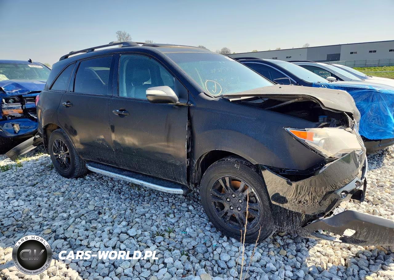2007 Acura Mdx Sport VIN:2HNYD28527H518937 - 4