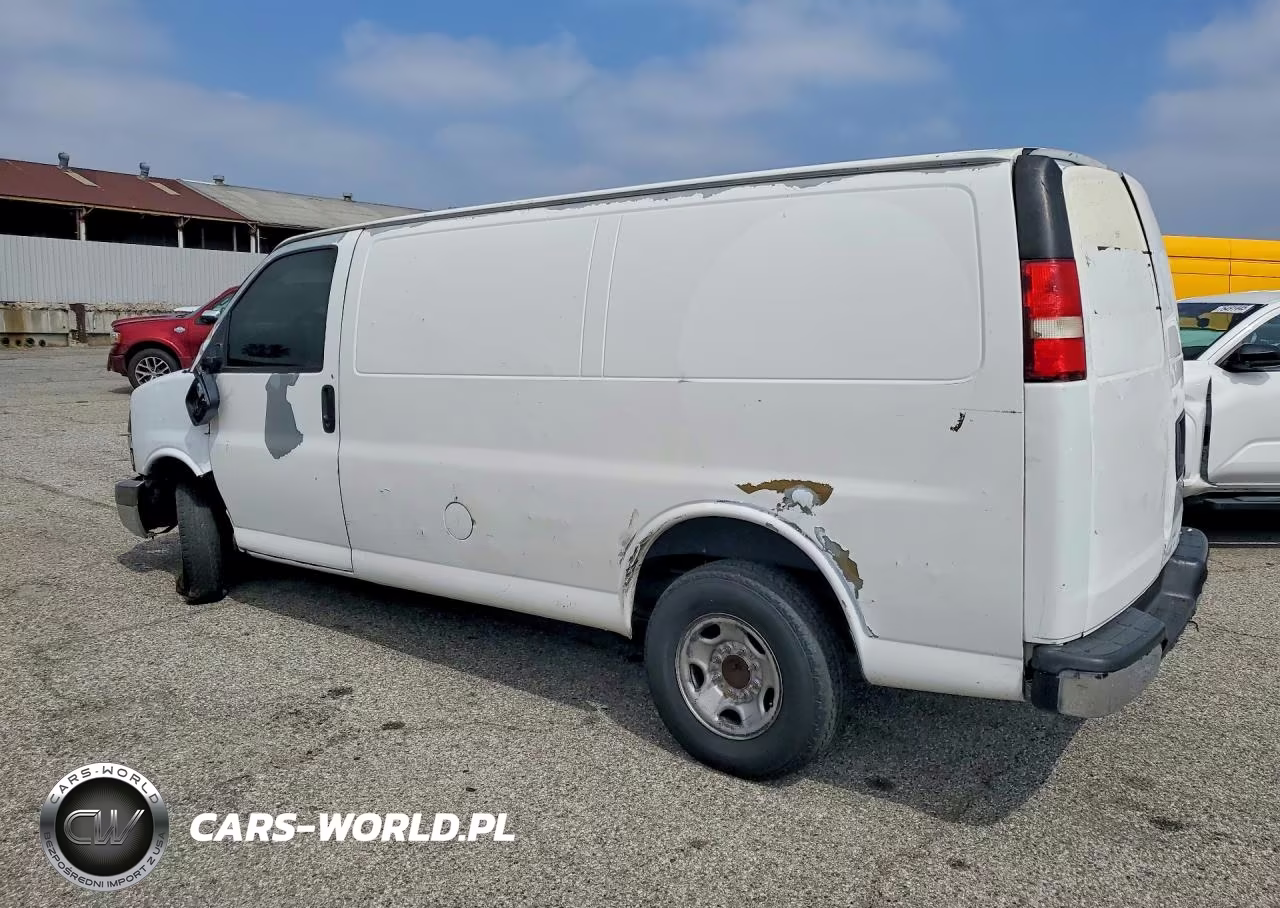 2008 Chevrolet Express 2500 Delivery Van VIN:1GCGG25C381201681 - 2