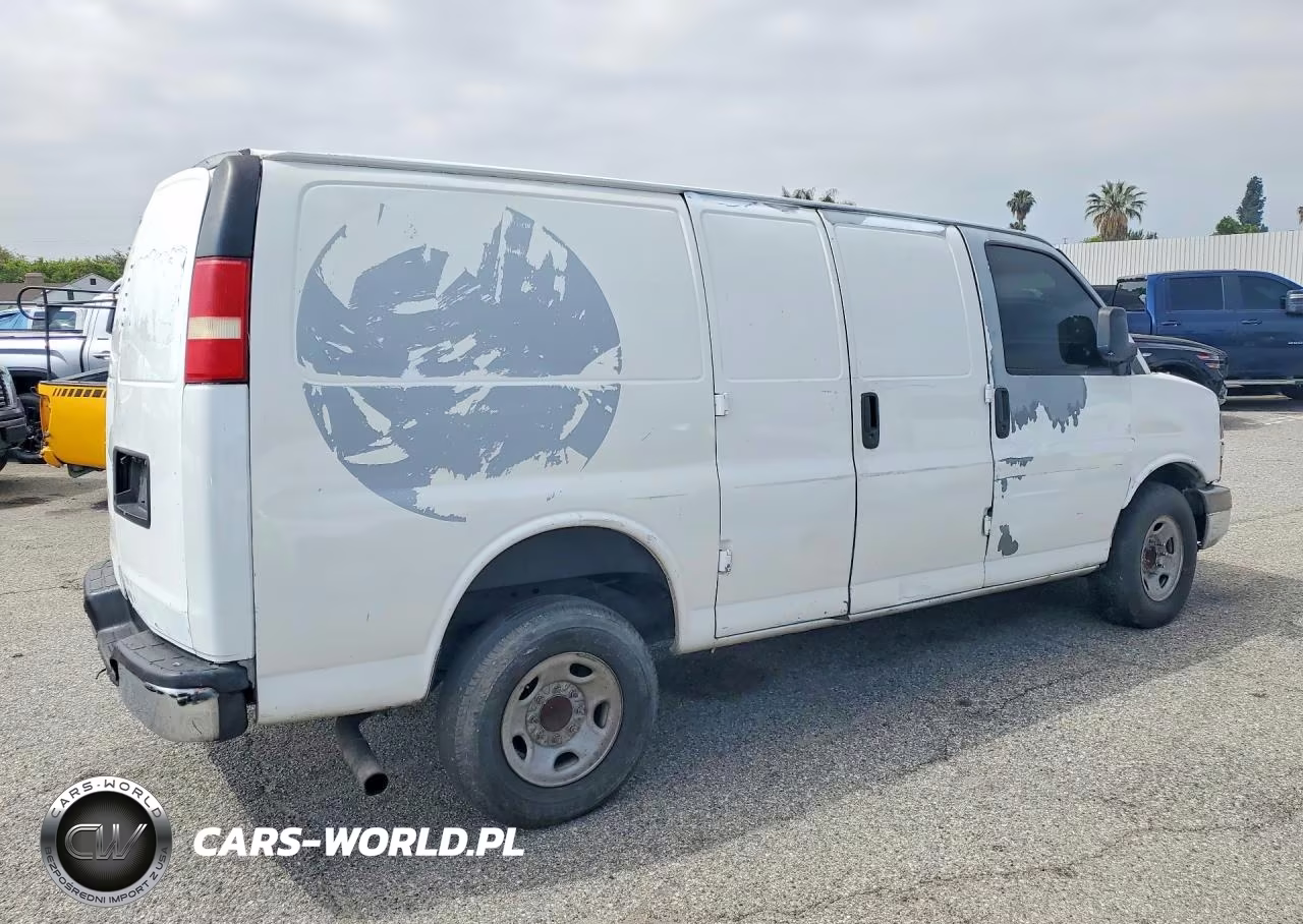 2008 Chevrolet Express 2500 Delivery Van VIN:1GCGG25C381201681 - 3