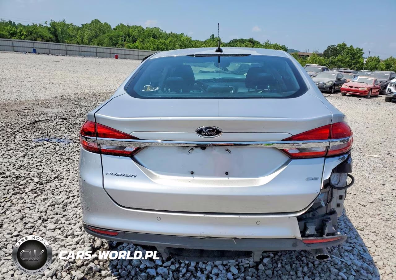 2017 Ford Fusion Se VIN:3FA6P0H72HR390835 - 6