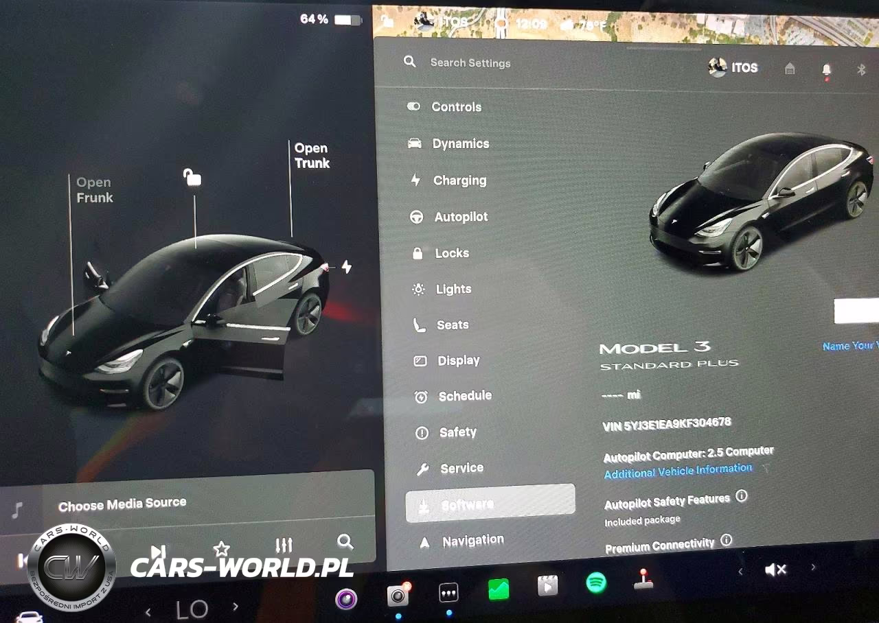 2019 Tesla Model 3 VIN:5YJ3E1EA9KF304678 - 9