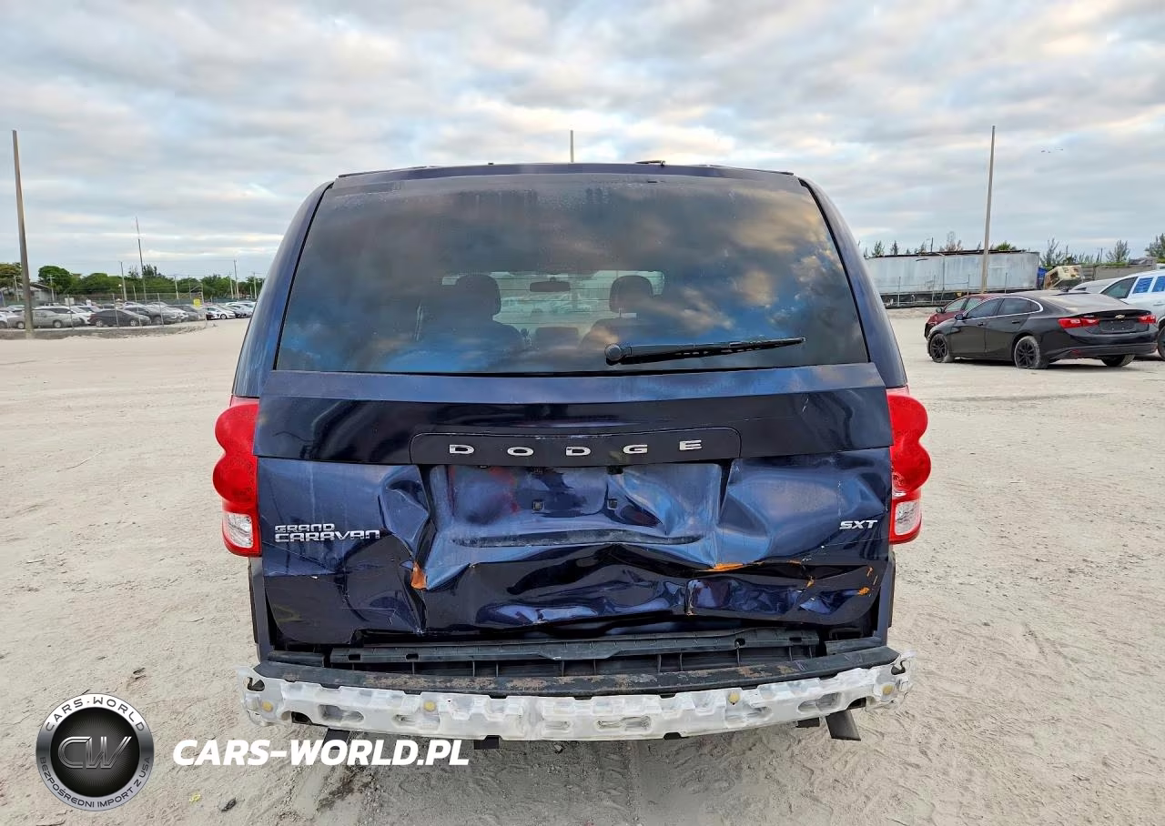 2014 Dodge Grand Caravan Sxt VIN:2C4RDGCGXER239887 - 6