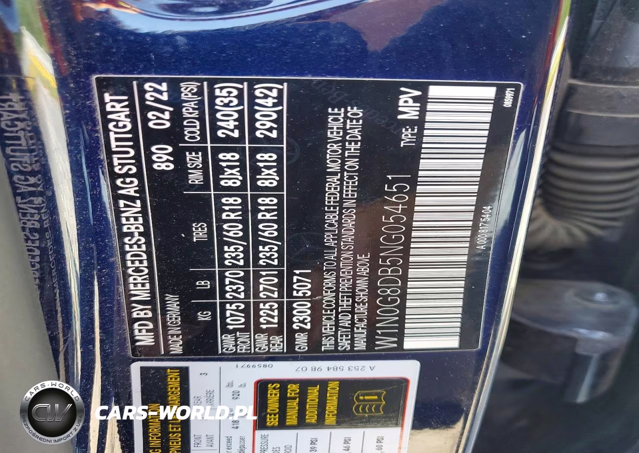 2022 Mercedes-Benz Glc 300 VIN:W1N0G8DB5NG054651 - 12