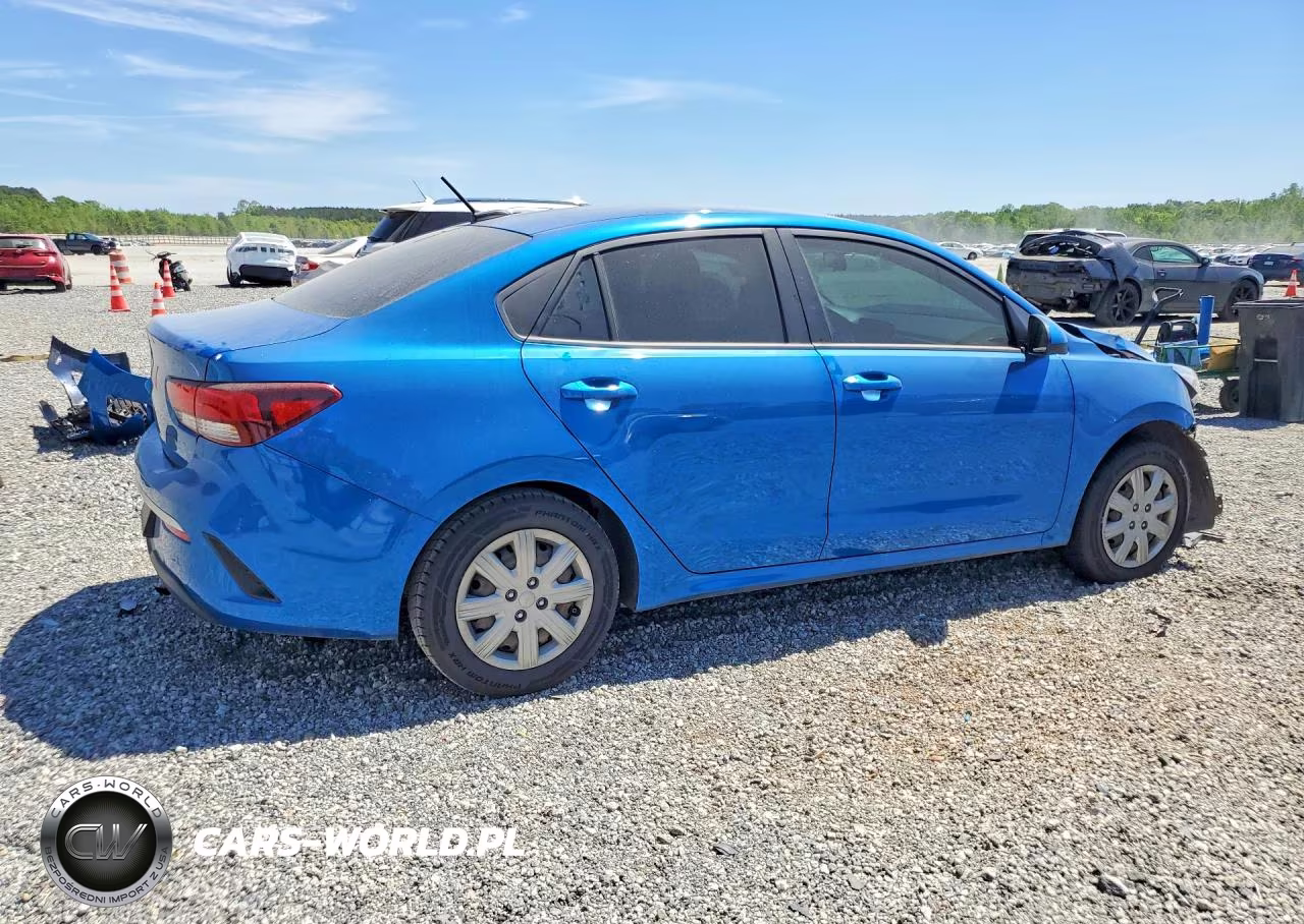 2022 Kia Rio S VIN:3KPA24AD2NE455020 - 3