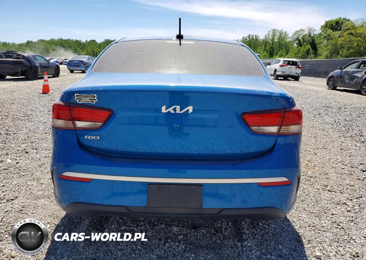 2022 Kia Rio S VIN:3KPA24AD2NE455020 - 6