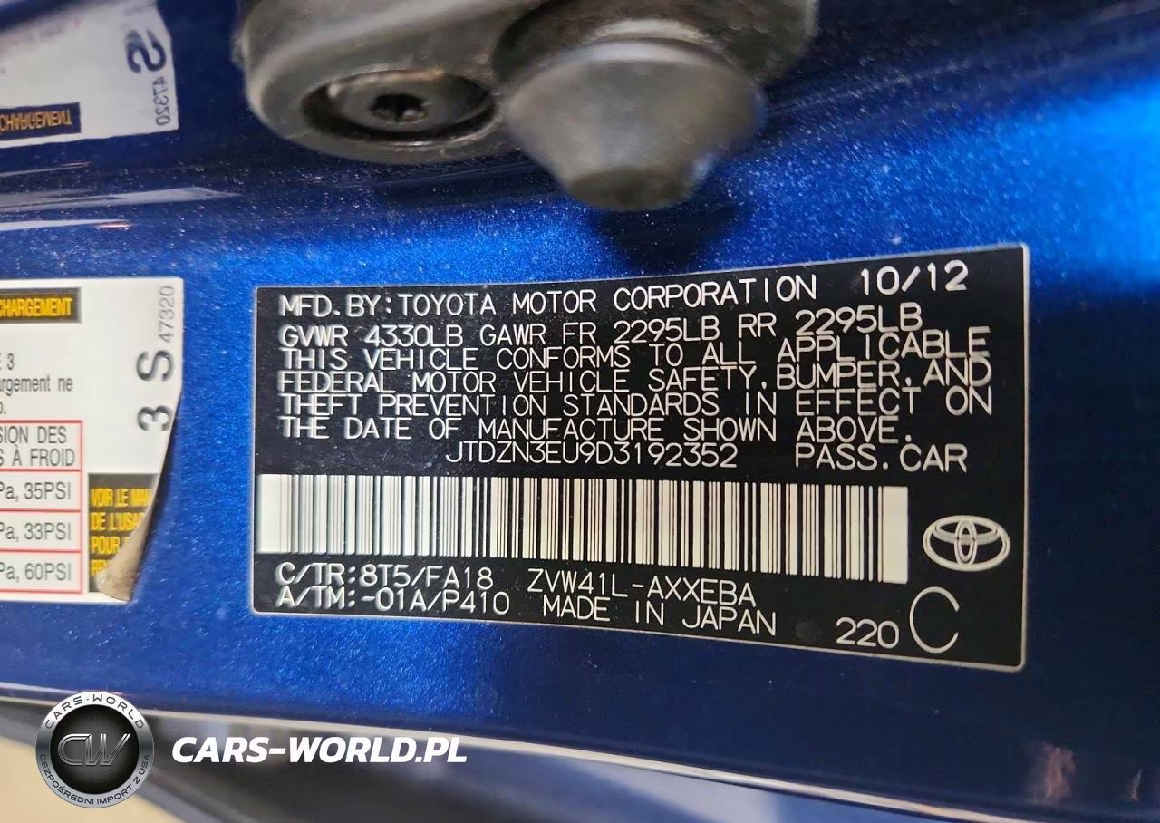 2013 Toyota Prius V Three VIN:JTDZN3EU9D3192352 - 13