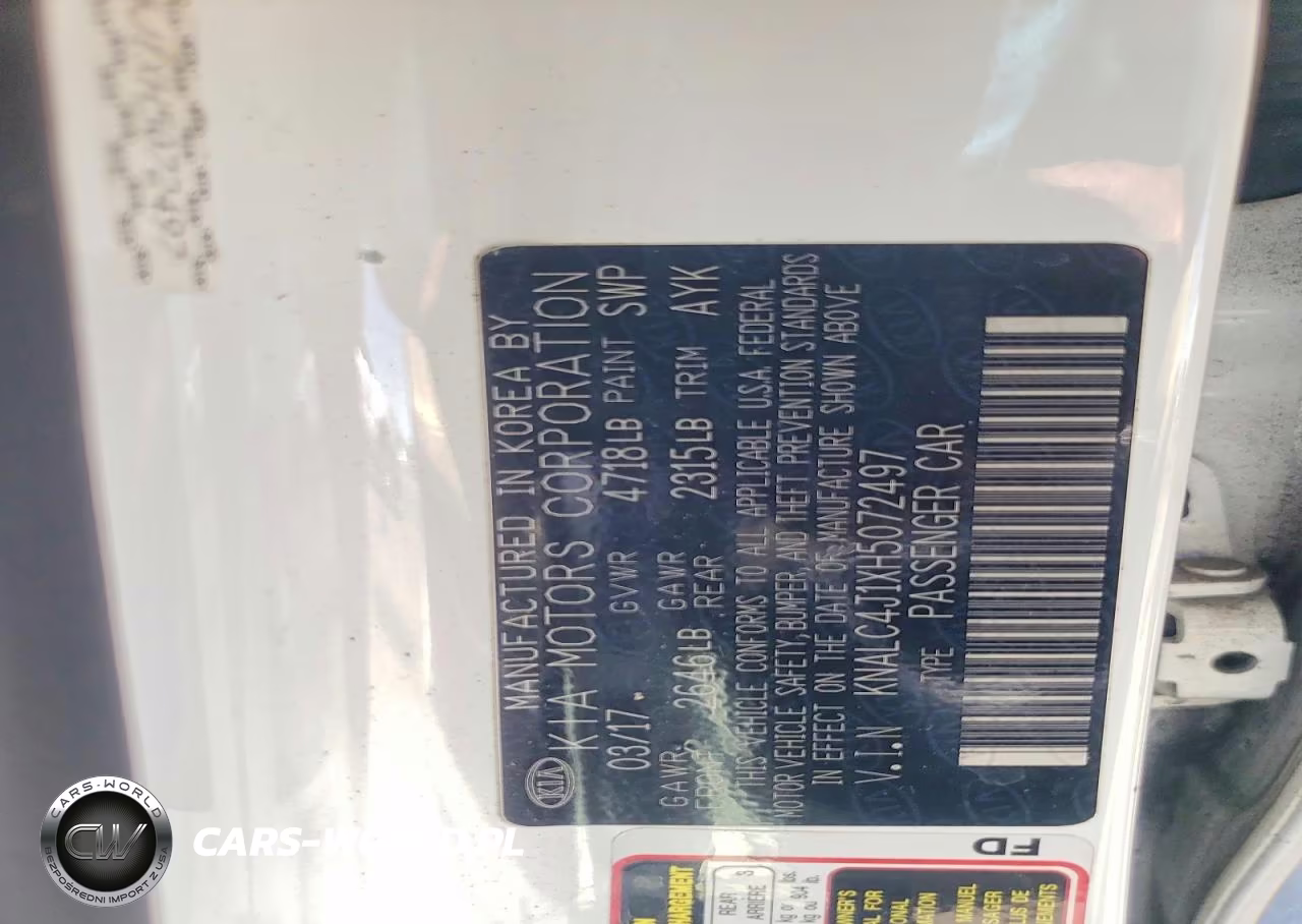 2017 Kia Cadenza Technology VIN:KNALC4J1XH5072497 - 12