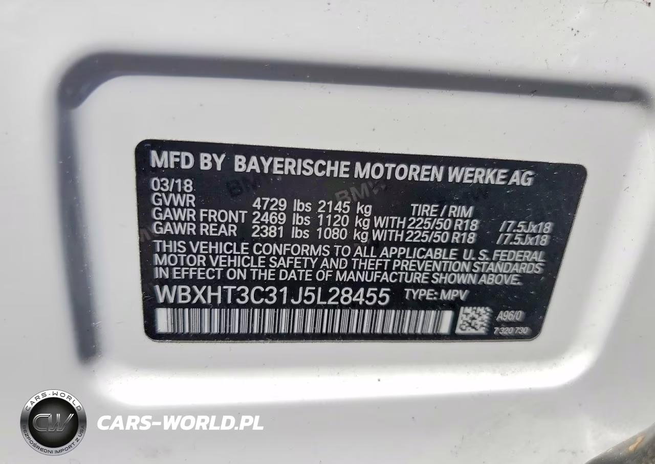 2018 BMW X1 xDrive28I VIN:WBXHT3C31J5L28455 - 13
