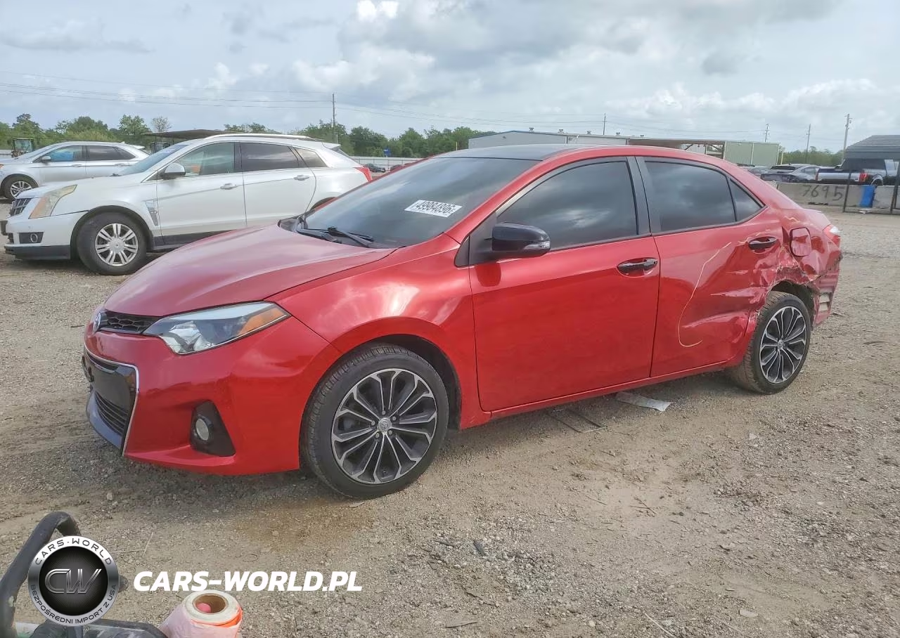 2014 Toyota Corolla S Plus VIN:5YFBURHE6EP024382 - 1