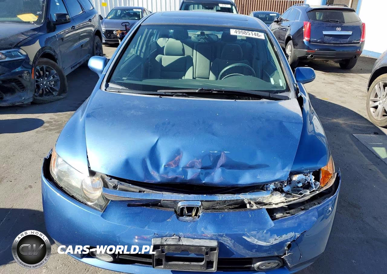 2007 Honda Civic Ex VIN:JHMFA16837S003899 - 5
