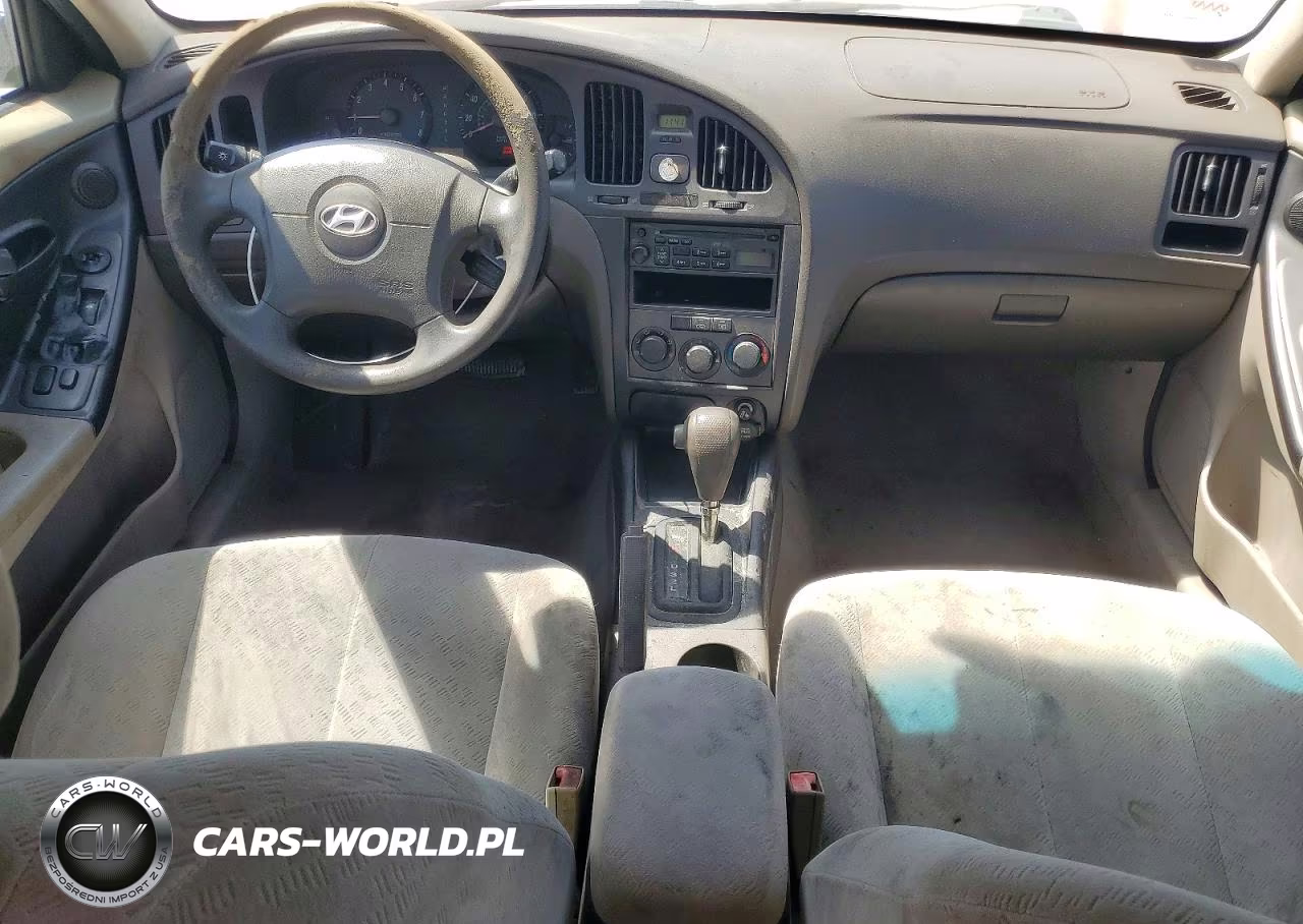 2005 Hyundai Elantra Gls VIN:KMHDN46D35U107186 - 8
