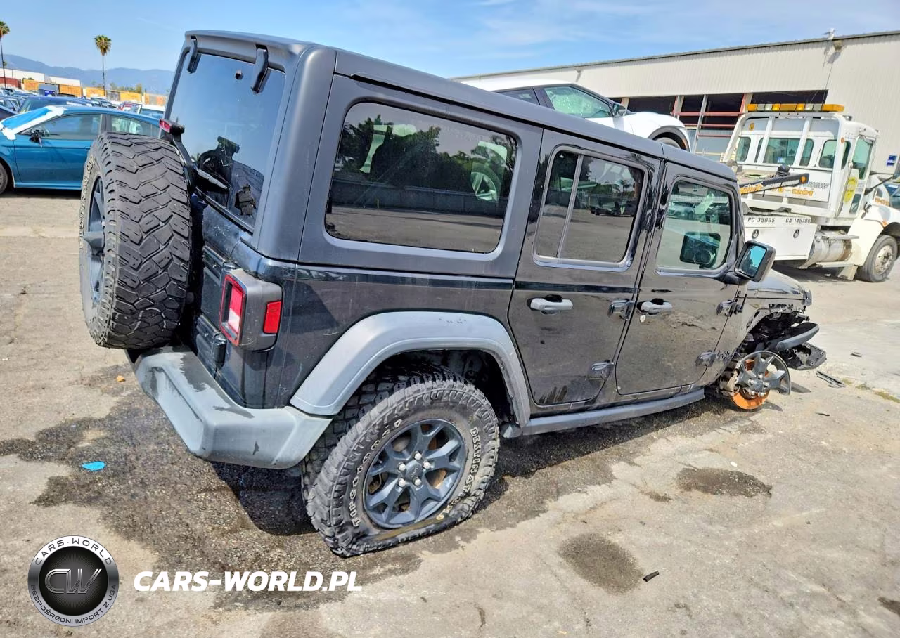 2020 Jeep Wrangler Unlimited Sport VIN:1C4HJXDG6LW267600 - 3