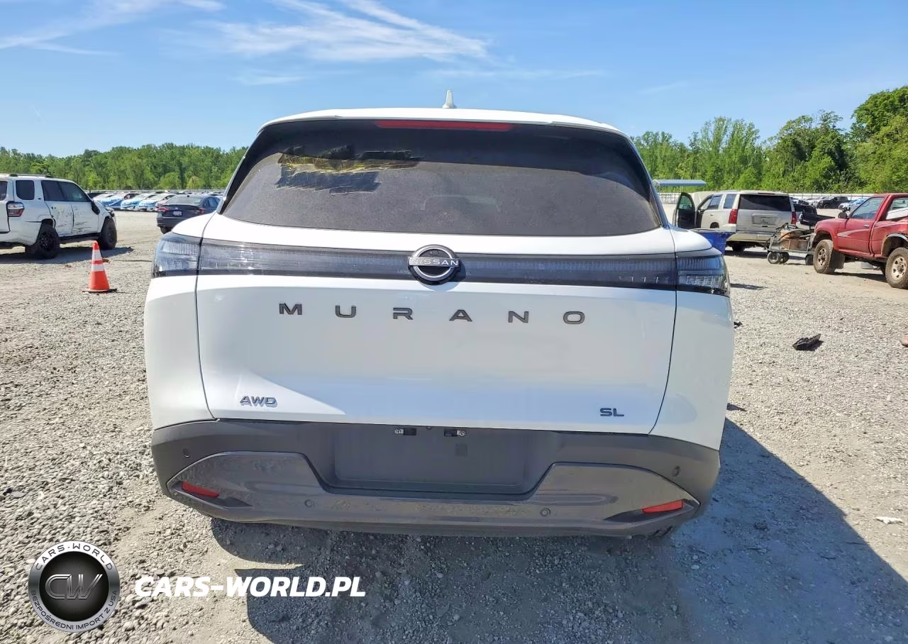 2025 Nissan Murano Sl VIN:5N1AZ3CS6SC126711 - 6