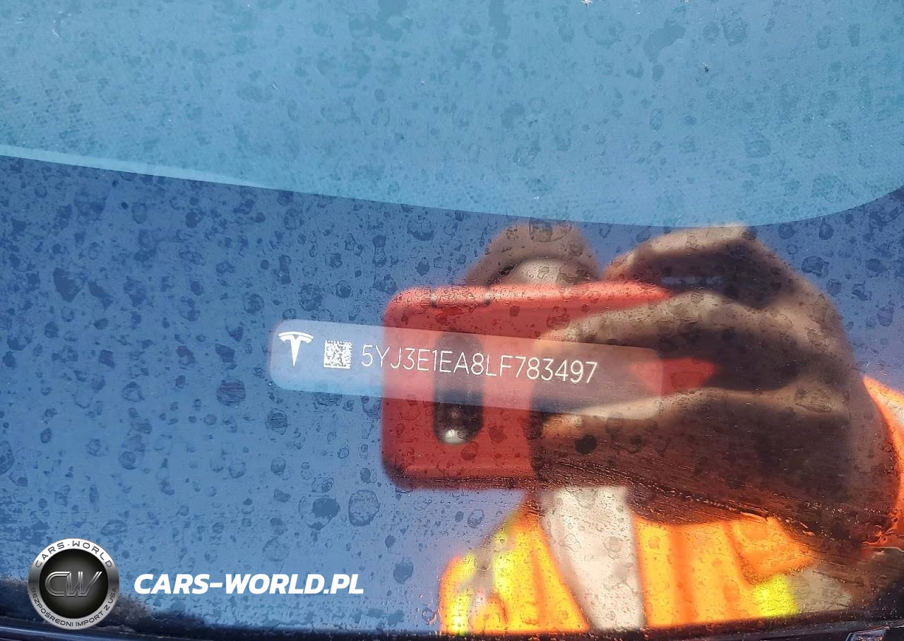 2020 Tesla Model 3 VIN:5YJ3E1EA8LF783497 - 12
