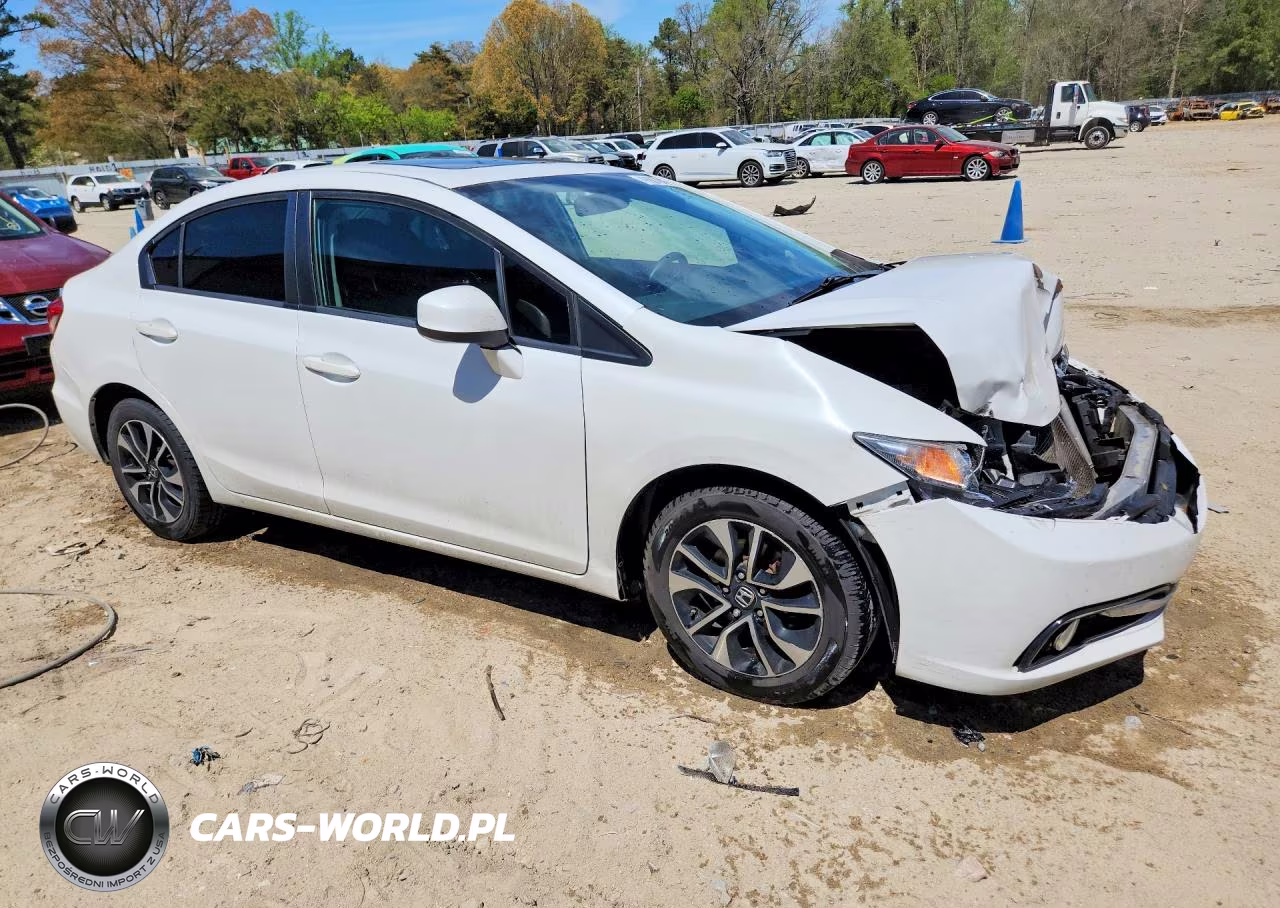 2013 Honda Civic Exl VIN:19XFB2F91DE004562 - 4
