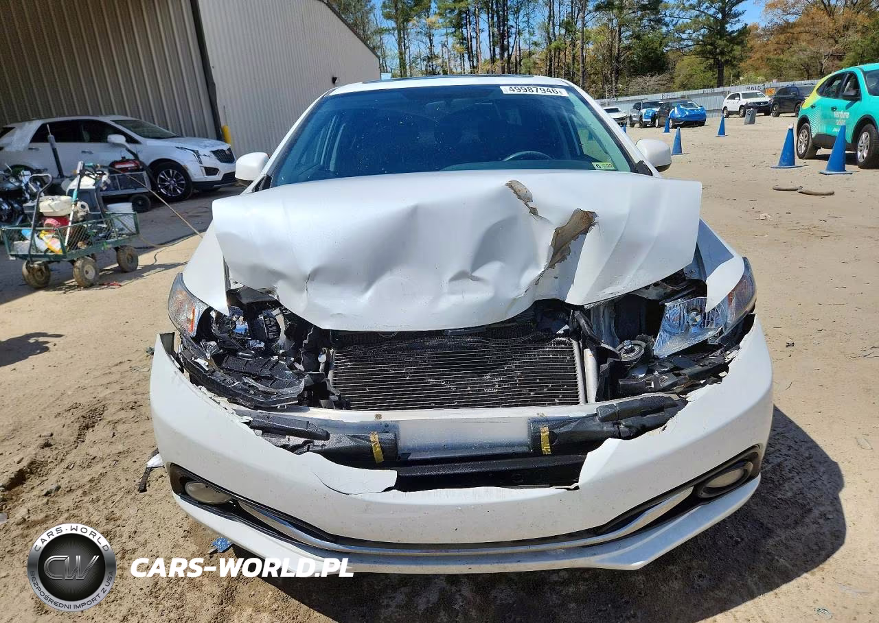 2013 Honda Civic Exl VIN:19XFB2F91DE004562 - 5
