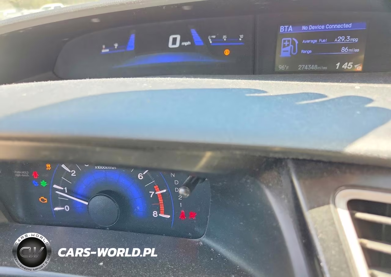 2013 Honda Civic Exl VIN:19XFB2F91DE004562 - 9