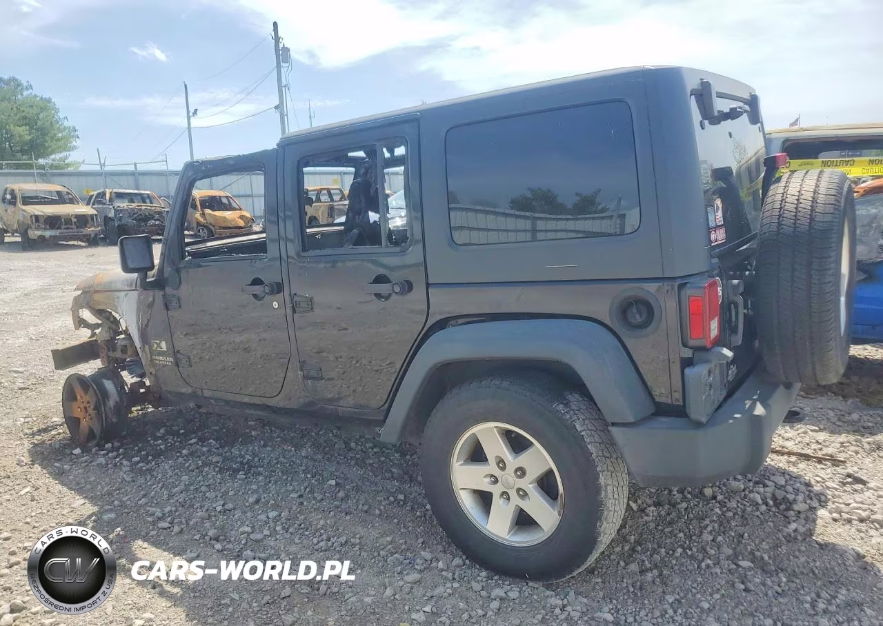 2007 Jeep Wrangler X VIN:1J4GA39167L147726 - 2