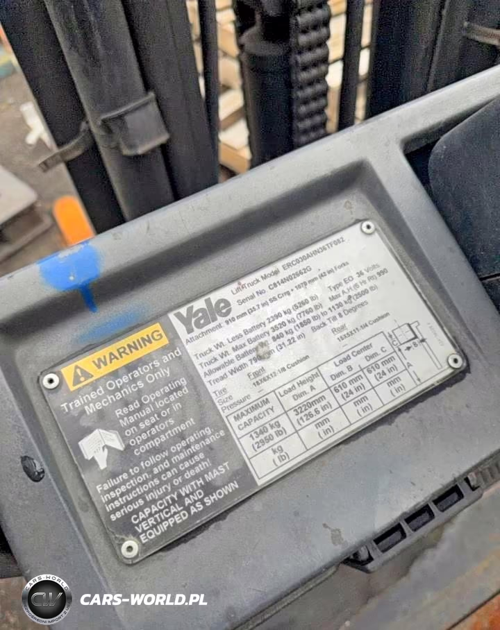 2009 Yale Glc030Vxnure082 Forklift VIN:C814N02662G - 10
