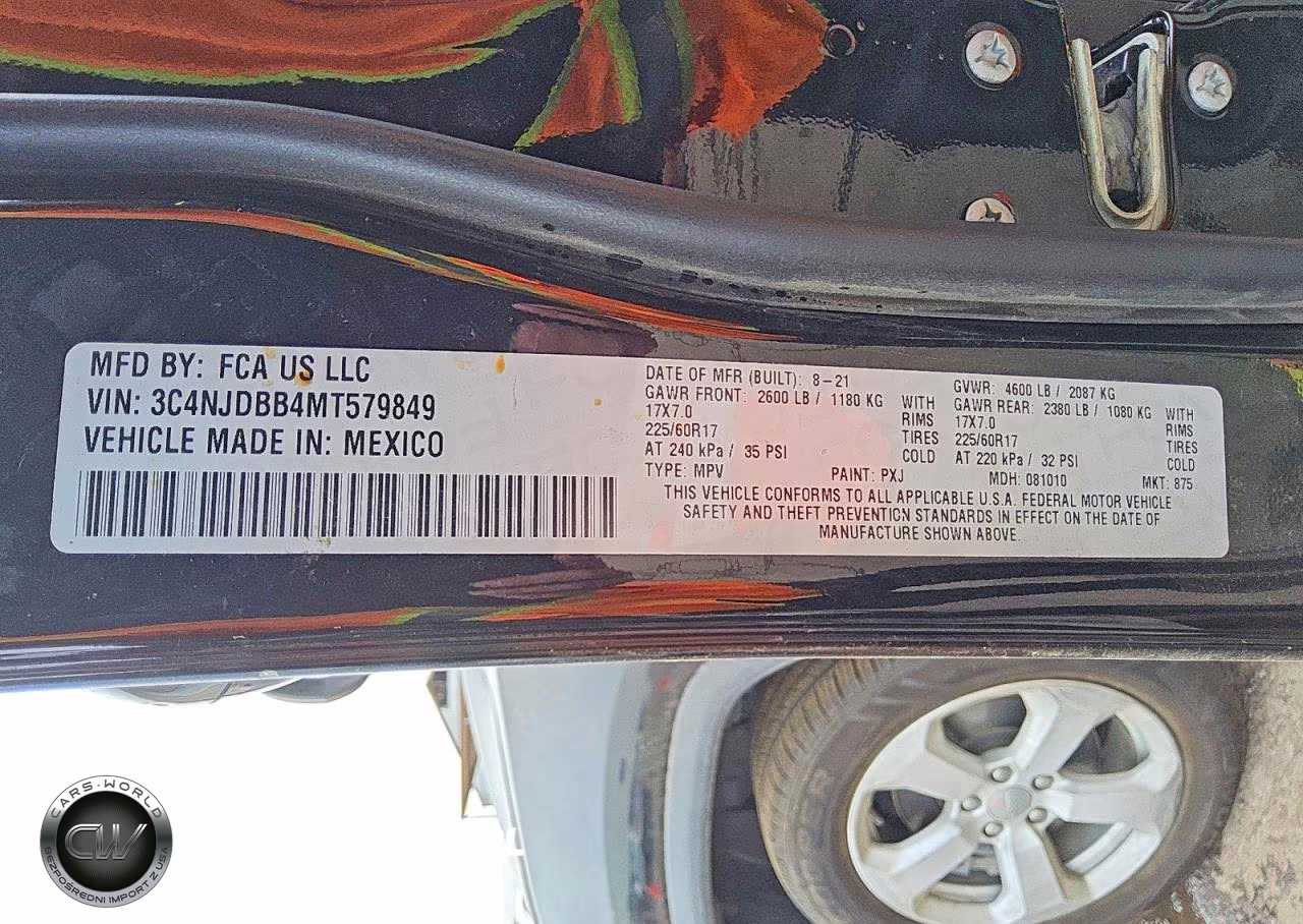 2021 Jeep Compass Latitude VIN:3C4NJDBB4MT579849 - 13