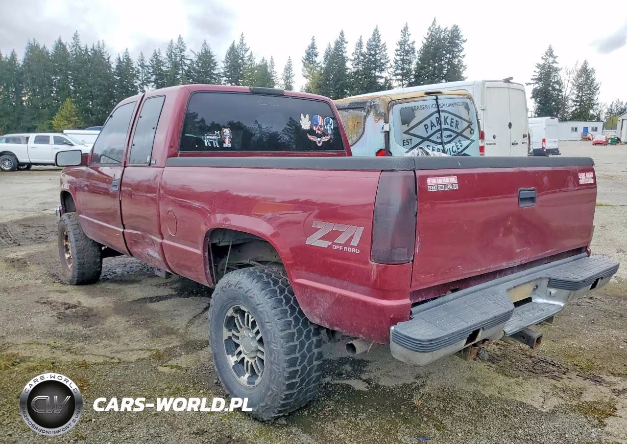 1996 GMC Sierra K1500 VIN:1GTEK19R6TE504843 - 2
