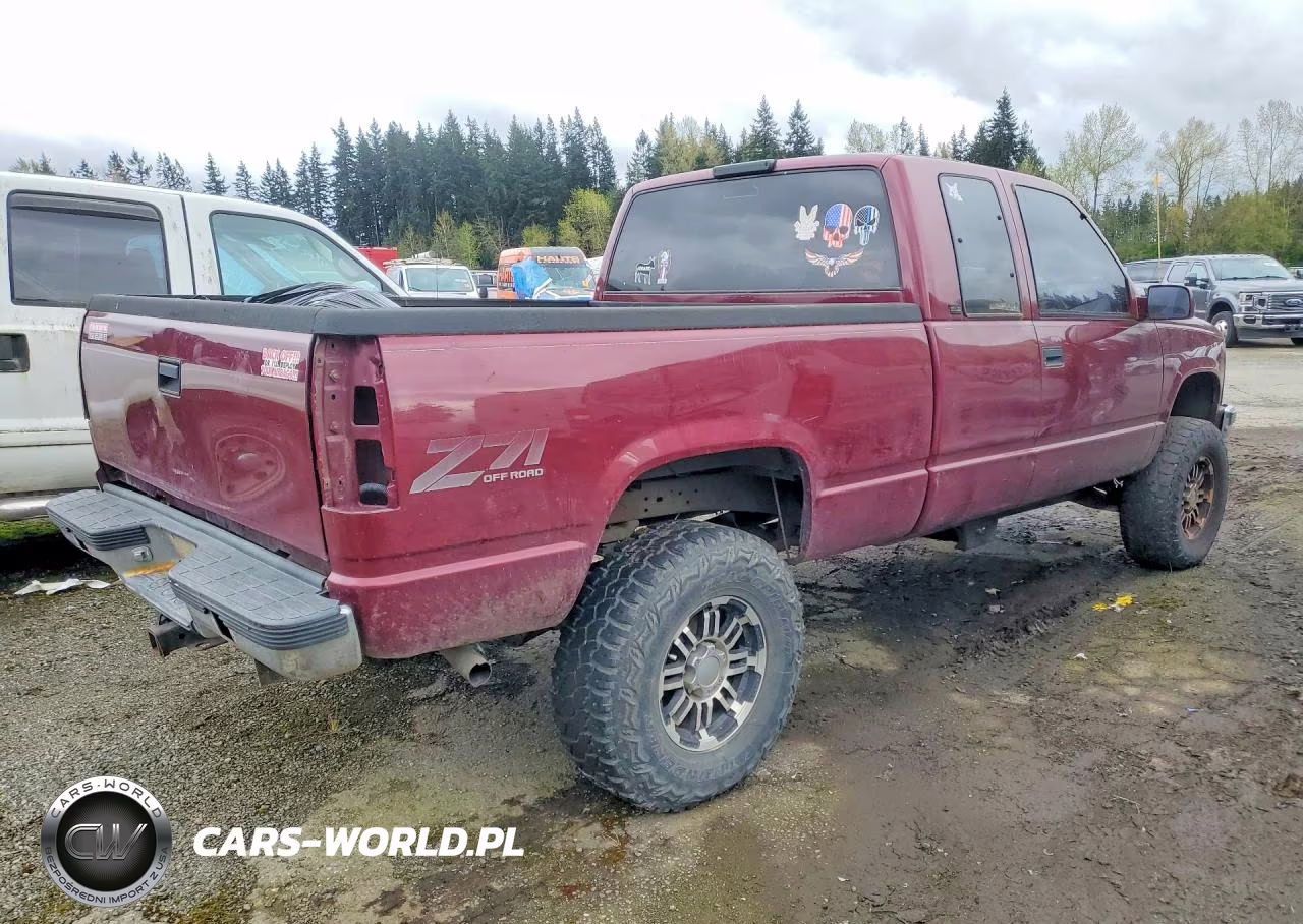 1996 GMC Sierra K1500 VIN:1GTEK19R6TE504843 - 3