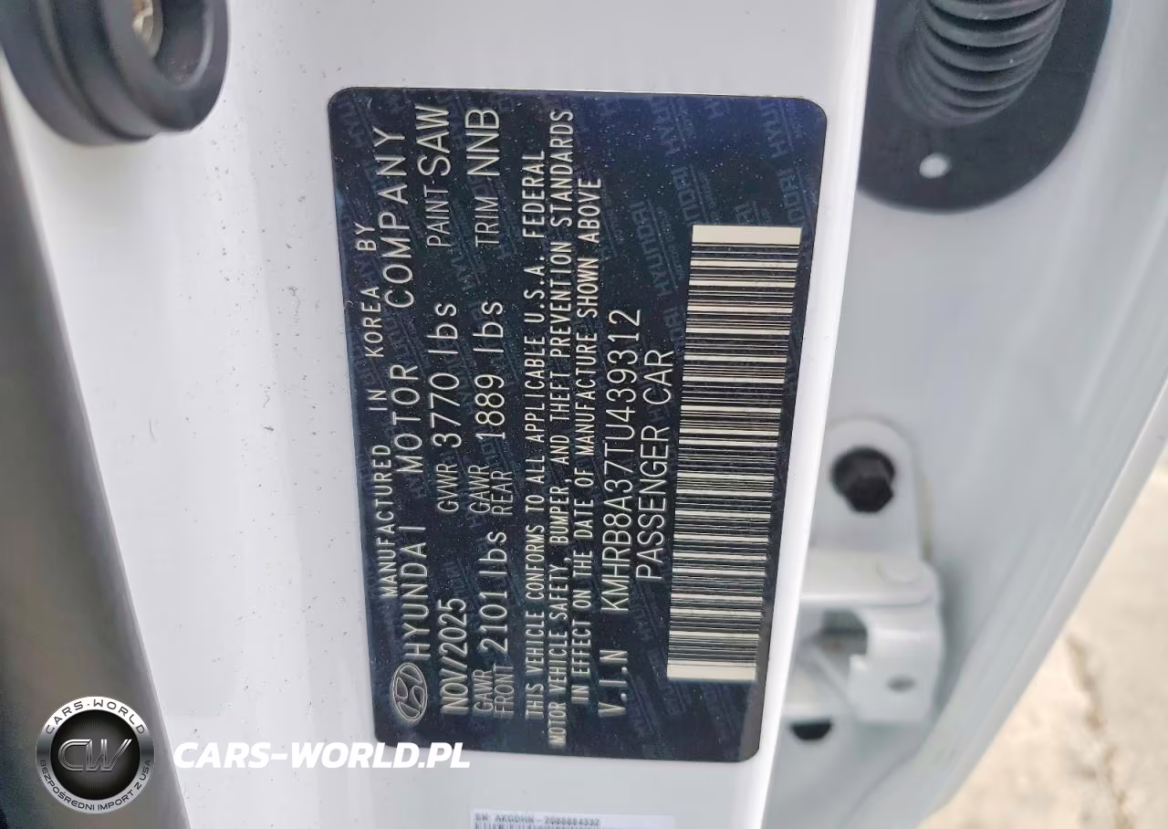 2026 Hyundai Venue Se VIN:KMHRB8A37TU439312 - 13