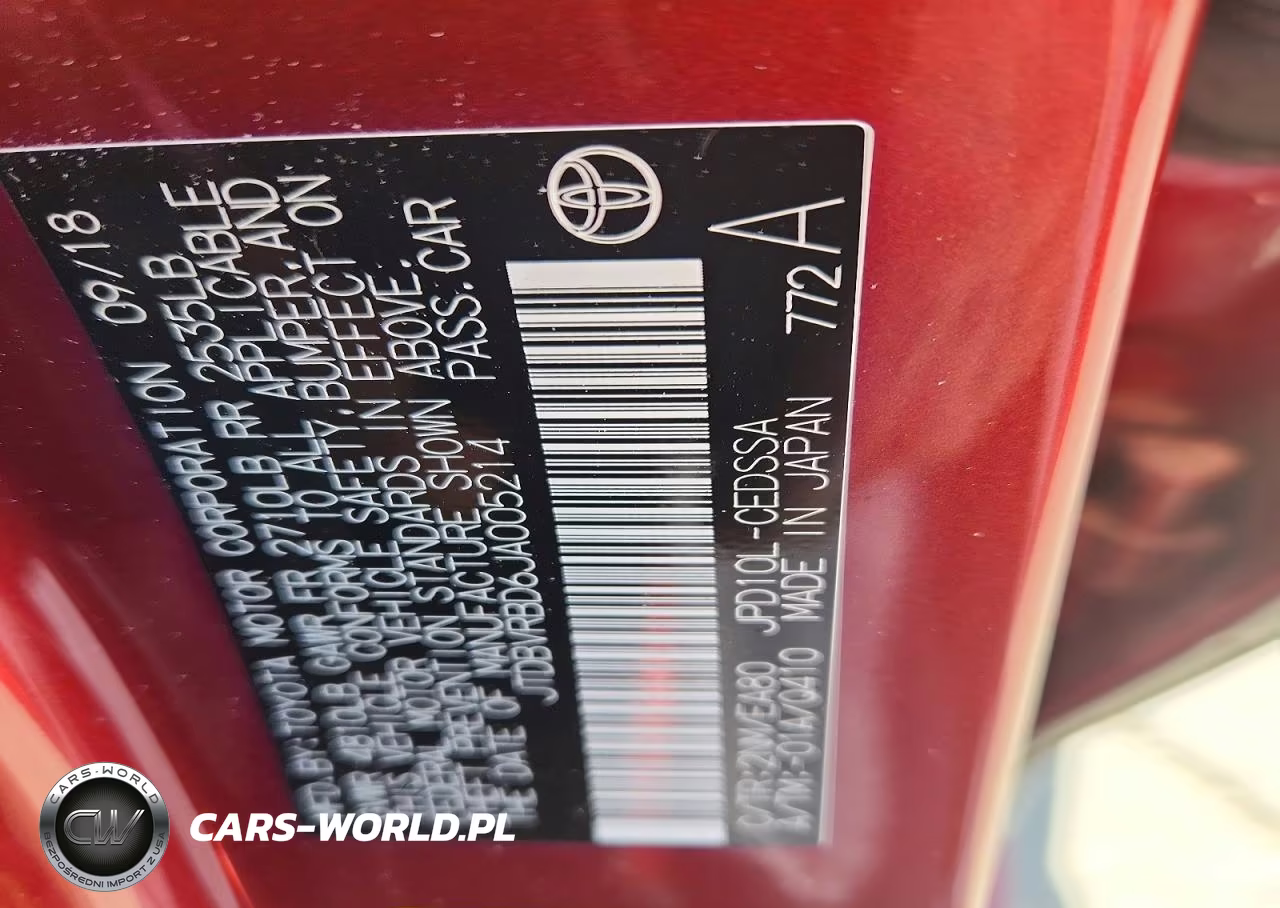 2018 Toyota Mirai VIN:JTDBVRBD6JA005214 - 13