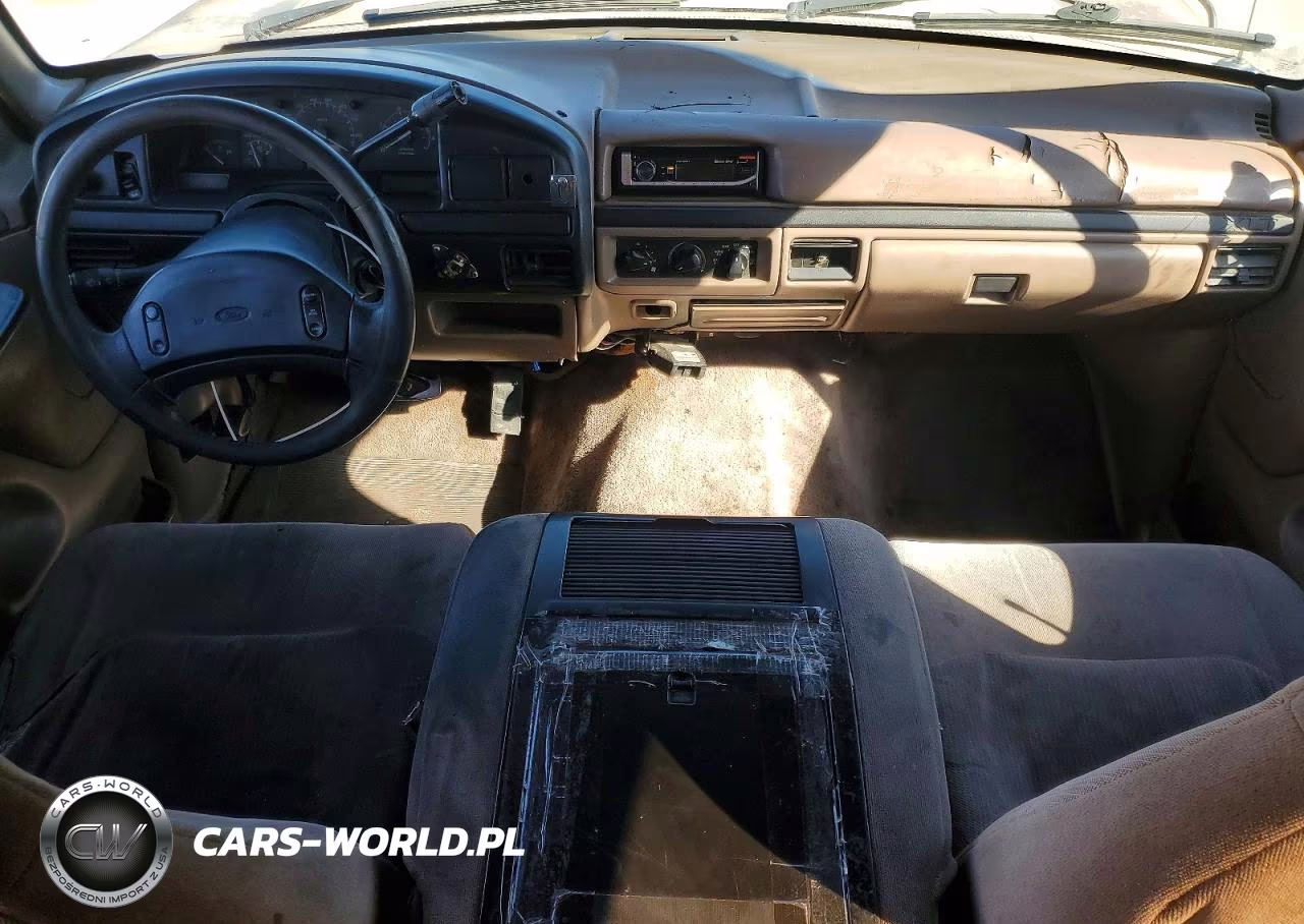1997 Ford F350 Flatbed Truck VIN:1FTJW35F2VEC25810 - 8