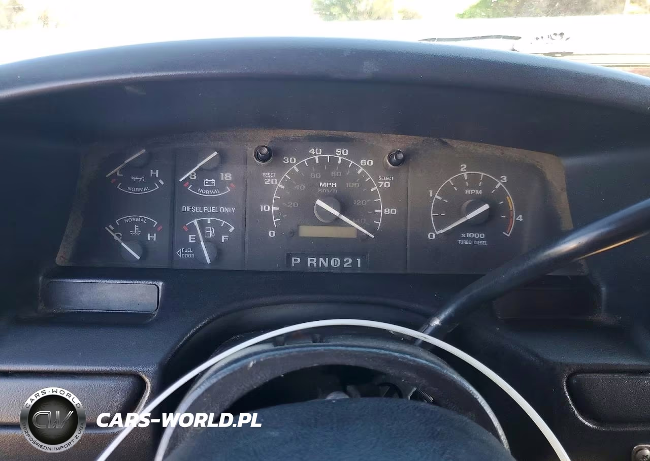 1997 Ford F350 Flatbed Truck VIN:1FTJW35F2VEC25810 - 9